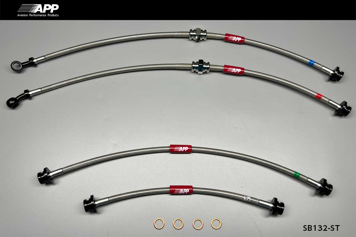APP BRAKE LINE SYSTEM STEEL FITTING FOR SUZUKI JIMNY SIERRA (JIMNY SIERRA) JB64W SB132-ST