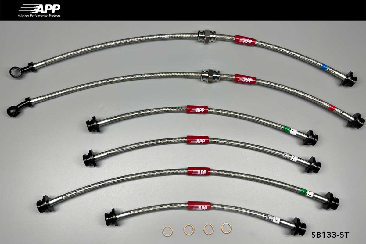 APP BRAKE LINE SYSTEM STEEL FITTING FOR SUZUKI JIMNY SIERRA (JIMNY SIERRA) JB64W SB133-ST