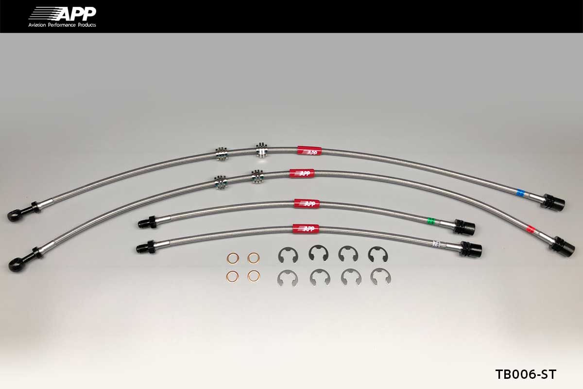 APP BRAKE LINE SYSTEM STEEL FITTING FOR TOYOTA SOARER GZ20 MZ20 MZ21 TB006-ST