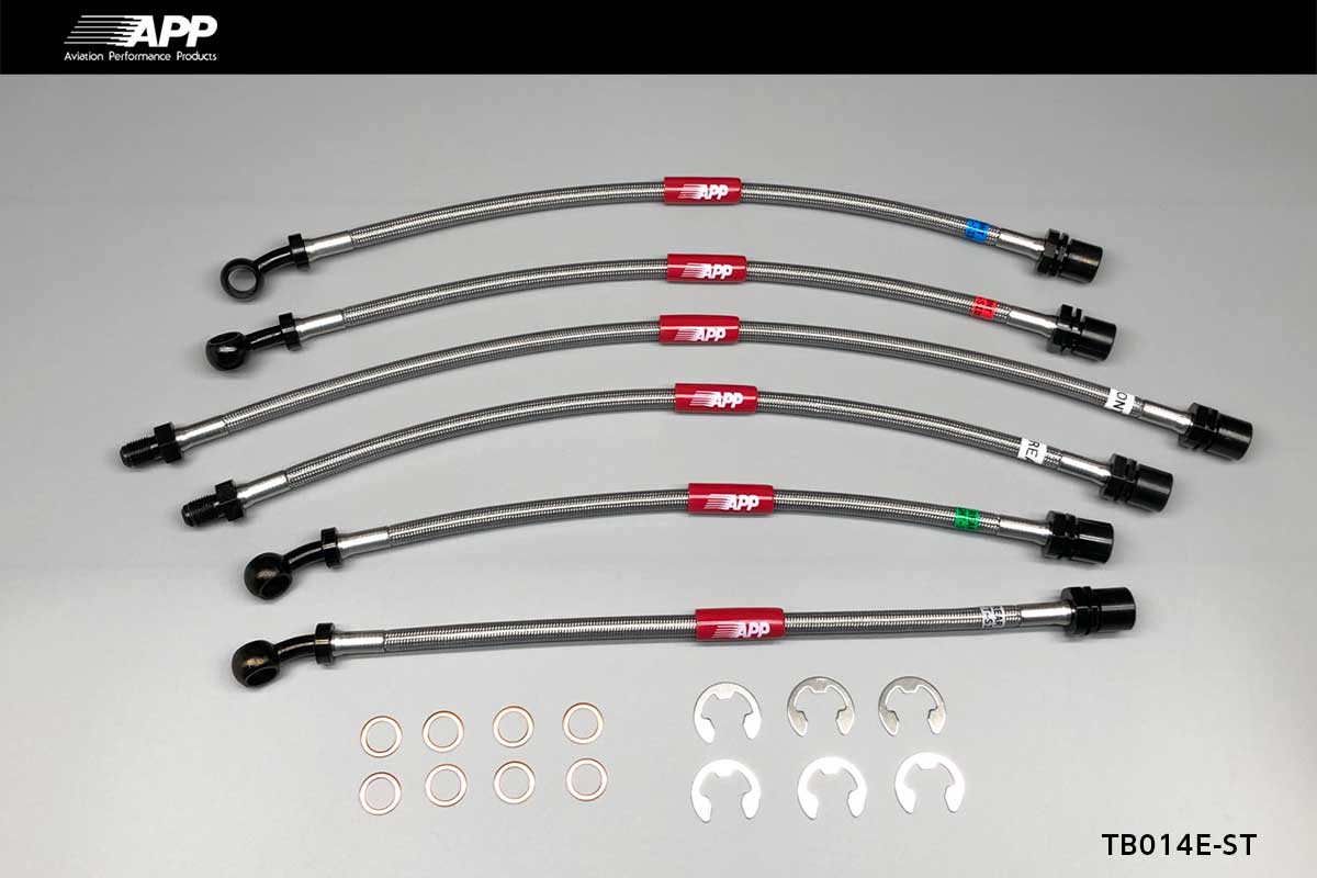 APP BRAKE LINE SYSTEM STEEL FITTING FOR TOYOTA LAND CRUISER FJ80G FZJ80G HDJ81V TB014E-ST