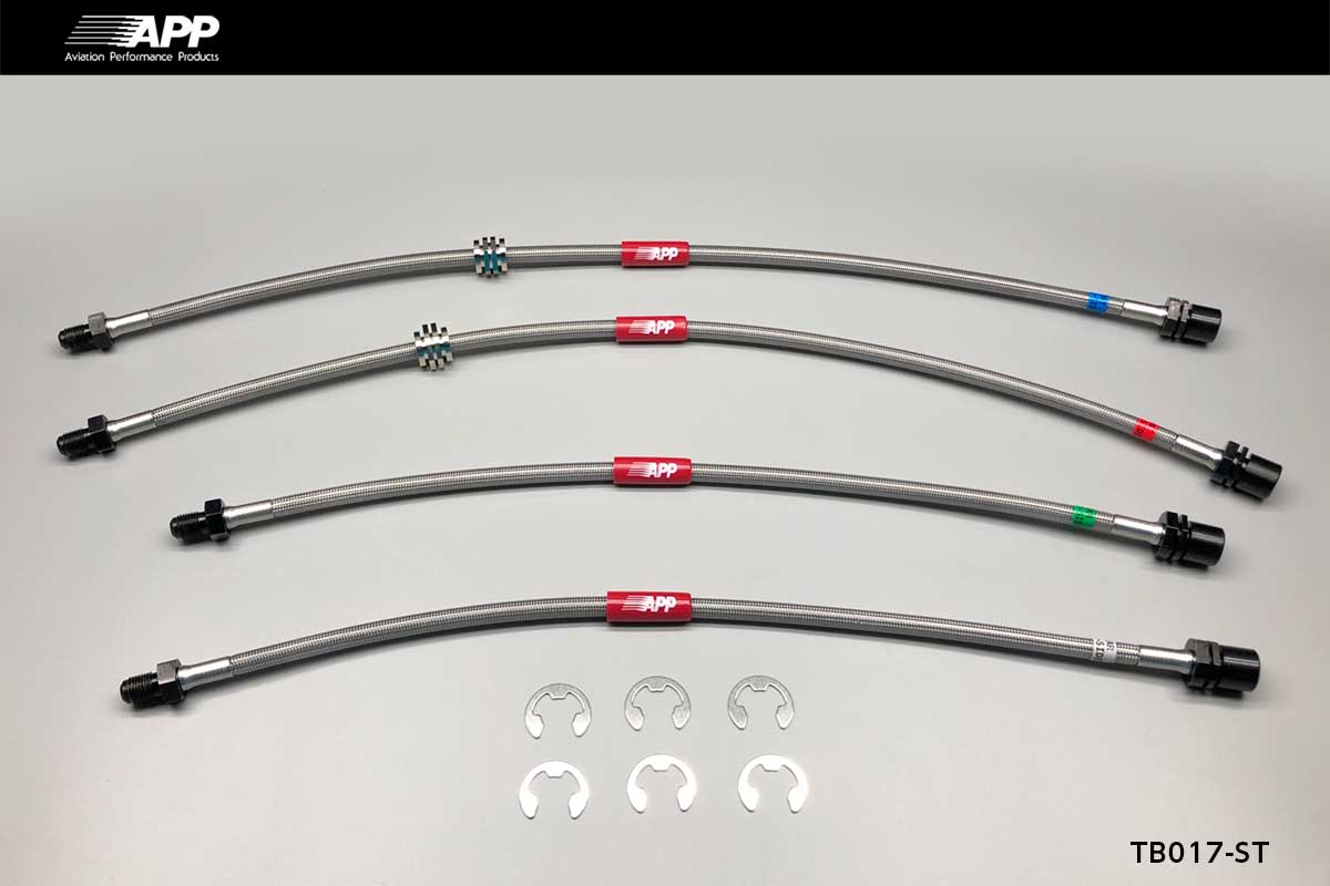 APP BRAKE LINE SYSTEM STEEL FITTING FOR TOYOTA MARK II JZX81 GX81 TOYOTA CHASER JZX81 GX81 TOYOTA CRESTA JZX81 GX81 TB017-ST