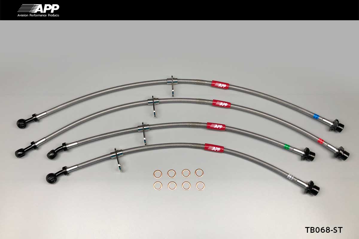 APP BRAKE LINE SYSTEM STEEL FITTING FOR TOYOTA YARIS GR YARIS (YARIS GR YARIS) GXPA16 TB068-ST