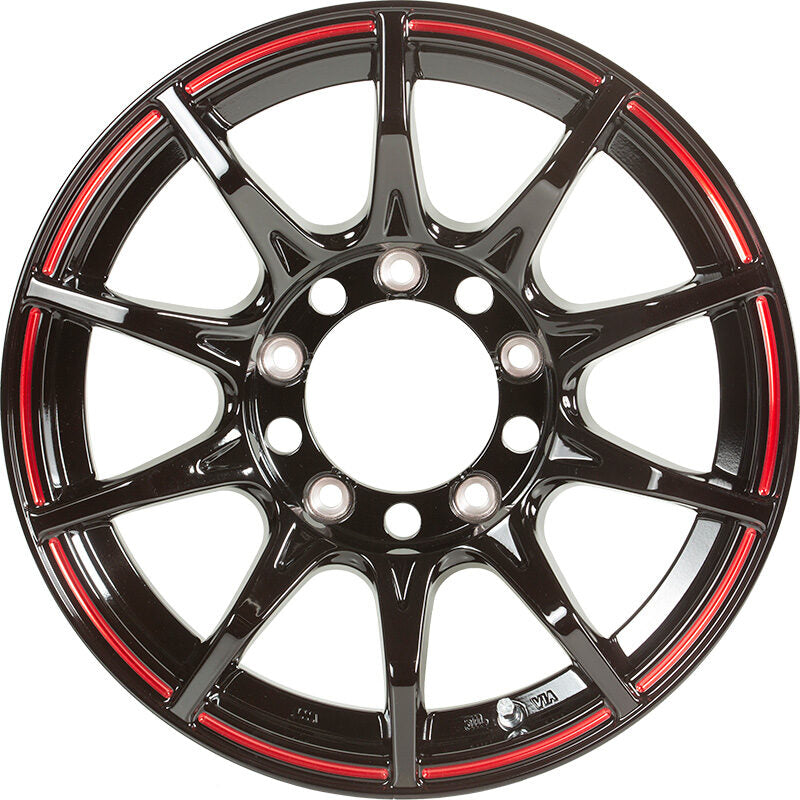 5ZIGEN BLACK-MAN GI 15X6.0 +33 6-139.7 G.BLACK-RED LINE BMG5603363BD