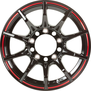 5ZIGEN BLACK-MAN GI 17X6.5 +38 6-139.7 G.BLACK-RED LINE BMG7653863BD