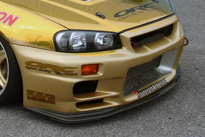 TOP SECRET G-FORCE FRONT BUMPER SPOILER FRP FOR NISSAN SKYLINE GT-R BNR34 TOP-SECRET-00375