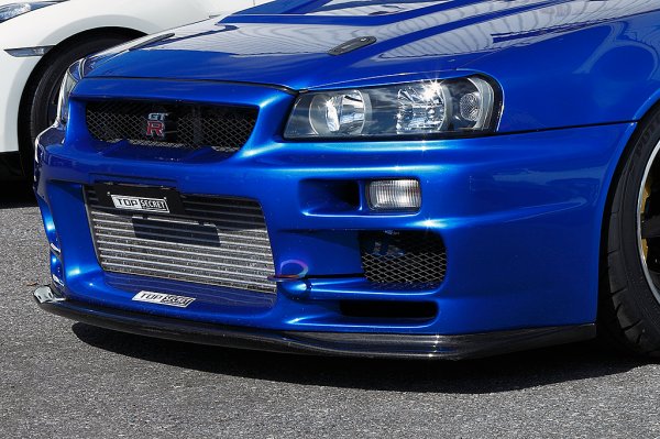 TOP SECRET G-FORCE FRONT DIFFUSER FRP FOR NISSAN SKYLINE GT-R