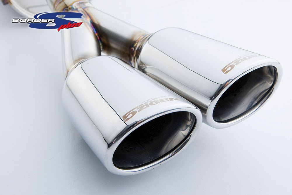 5ZIGEN BORDER-S+ EXAUST FOR HONDA CR-Z DAA-ZF1 BOH1129W-N