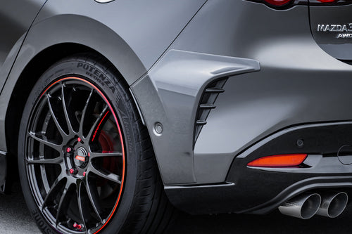 AUTOEXE REAR SIDE COWL UNPAINTED FOR MAZDA3 FASTBACK BP BPA1V3060BB