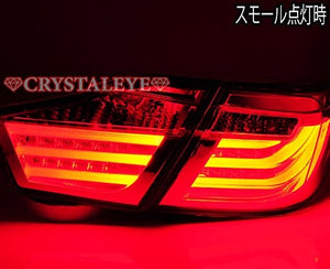 CRYSTAL EYE FIBER LED TAIL (RED SMOKE) FOR TOYOTA CAMRY 50  L026RS