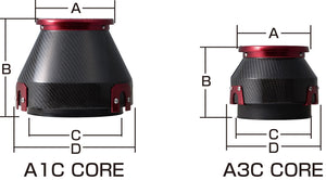 BLITZ CARBON POWER AIR CLEANER FOR TOYOTA LEXUS LM500H TALH17 TAWH15W TZSH35 T24A T24A1ZM-1YM 35287