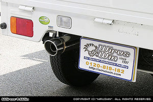 WIRUS WIN COMPACT MUFFLER POPPER TYPE FOR SUZUKI CARRY EBD-DA63T KOUKI K6A WIRUS-WIN-00065