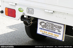 WIRUS WIN COMPACT MUFFLER SPORTS TYPE FOR SUZUKI CARRY EBD-DA63T ZENKI K6A WIRUS-WIN-00070