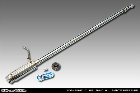 WIRUS WIN COMPACT MUFFLER SPORTS TYPE FOR SUZUKI CARRY EBD-DA63T KOUKI K6A WIRUS-WIN-00066