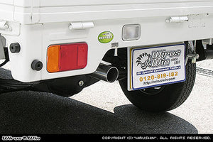 WIRUS WIN COMPACT MUFFLER RACING TYPE FOR SUZUKI CARRY EBD-DA63T KOUKI K6A WIRUS-WIN-00067