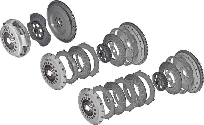 ATS ACROSS SPEC 1 TWIN CARBON CLUTCH KIT FOR NISSAN SKYLINE R34 CN23210-11