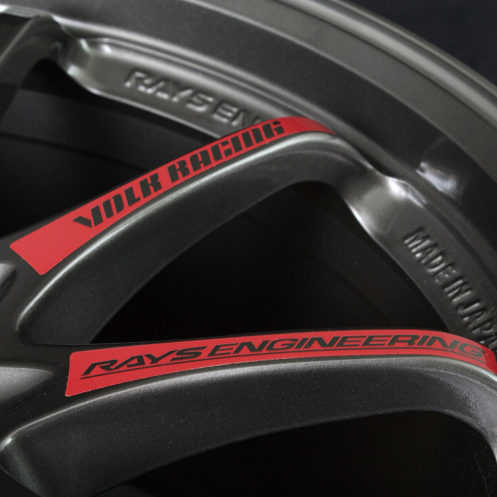 RAYS No.23 REPAIR STKR CE28SL 17/18 2PC RED FOR  7415000003023