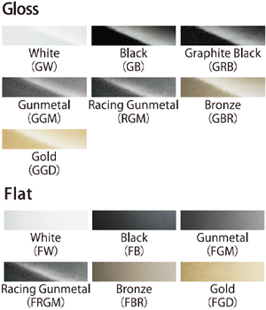 TWS CENTRAL CAP φ57 GLOSS RACING GUNMETAL TWS-57PA-RGM