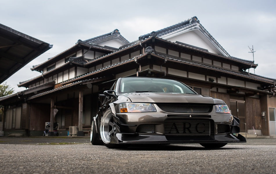 VOLTEX FRONT BUMPER SET- CIRCUIT VERSION FOR LANCER EVOLUTION CT9A EB-1+EBCS-2