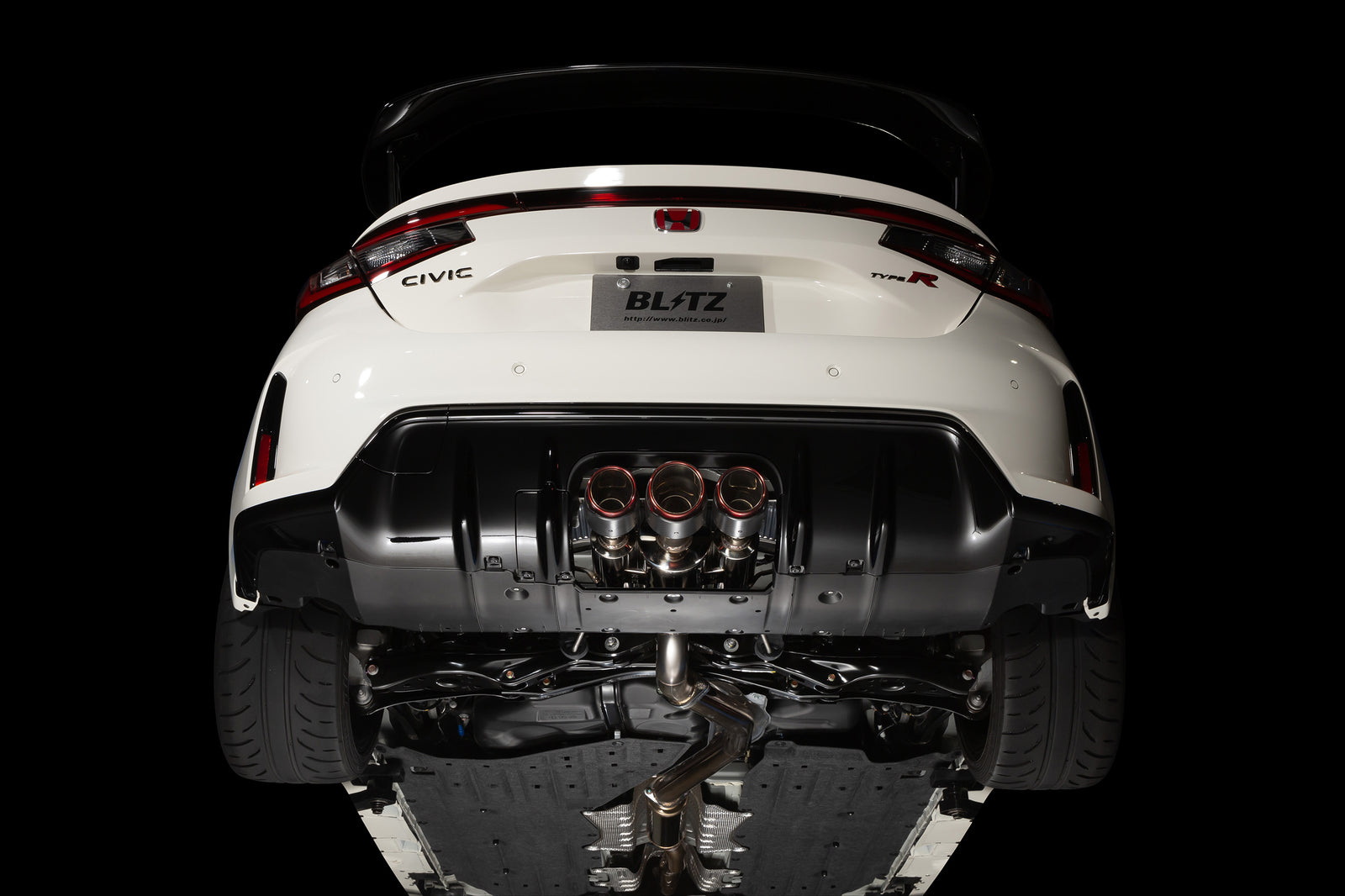 BLITZ NUR-SPEC CUSTOM EDITION EXHAUST SYSTEM CR FOR HONDA CIVIC TYPE R FL5 63206C