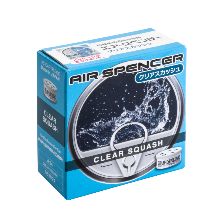 AIR SPENCER CAR AIR FRESHENER A24 CLEAR SQUASH 59024