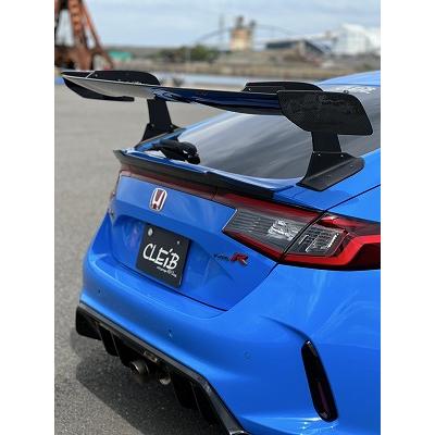 CLEIB SWAN NECK GT WING 1600MM WET CARBON FOR HONDA CIVIC TYPE-R