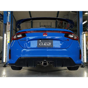 CLEIB ORIGINAL RACING MUFFLER 80MM FRONT PIPE SET FOR HONDA CIVIC TYPE R FL5 CLEIB-00002