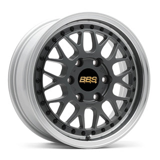 BBS RT-X RT-X001 17X6.5 +38 6X139.7 MATTE GRAY SILVER DIAMOND CUT