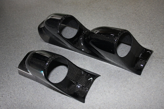 YR ADVANCE A-PILLAR CARBON METER HOOD DOUBLE FOR MITSUBISHI COLT YR-ADVANCE-00005