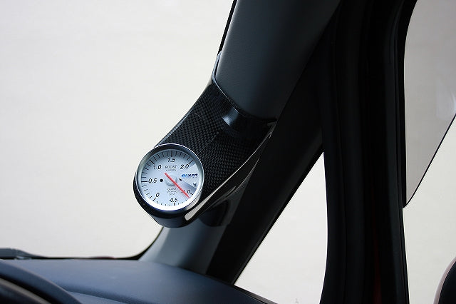 YR ADVANCE A-PILLAR CARBON METER HOOD SINGLE FOR MITSUBISHI COLT YR-ADVANCE-00004