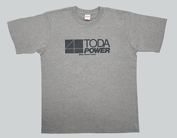 TODA RACING COTTON T-SHIRT LARGE GREY 99900-TEE-G0L