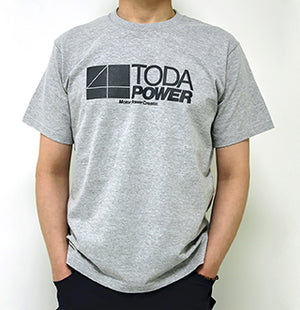 TODA RACING COTTON T-SHIRT 3L GREY 99900-TEE-G3L