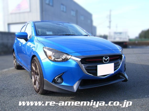 RE-AMEMIYA ZENKI FRONT SKIRT CF FOR MAZDA DEMIO DJ D0-077030-204