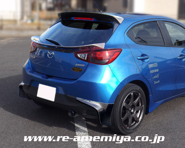 RE-AMEMIYA REAR ROOF SPOILER CF FOR MAZDA DEMIO DJ D0-077030-210
