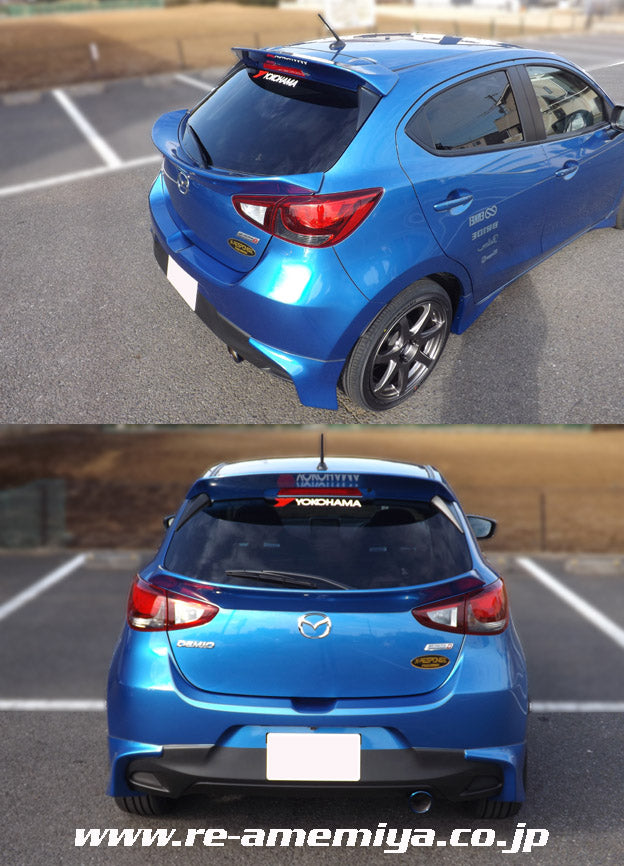 RE-AMEMIYA REAR ROOF SPOILER FRP FOR MAZDA DEMIO DJ D0-077030-209