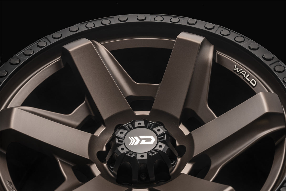 WALD DESERT LINE DS001 22 X 10.5 10 MATTE BRONZE BLACK FOR LEXUS LX600 TOYOTA LAND CRUISER300 250 PRADO HILUX WALD-00045