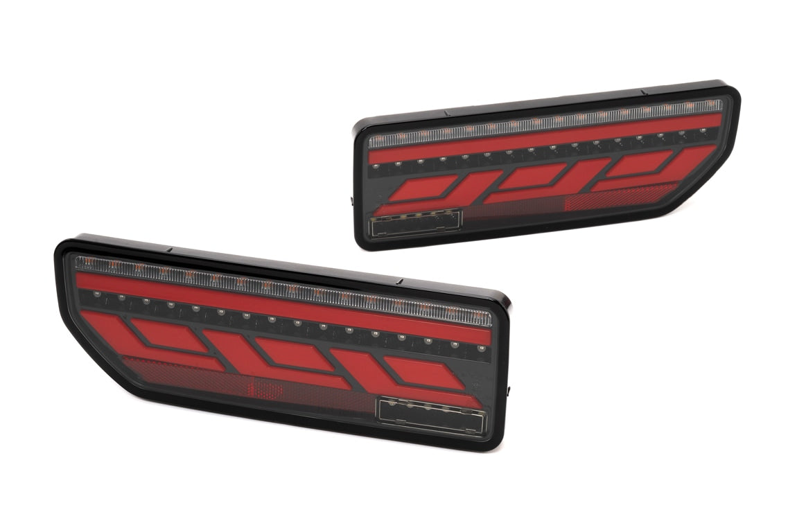 SHOWA GARAGE LED TAIL LAMP LIGHT SMOKE LENS RED BAR FOR SUZUKI JIMNY JB64 JB74 JC74 E00166