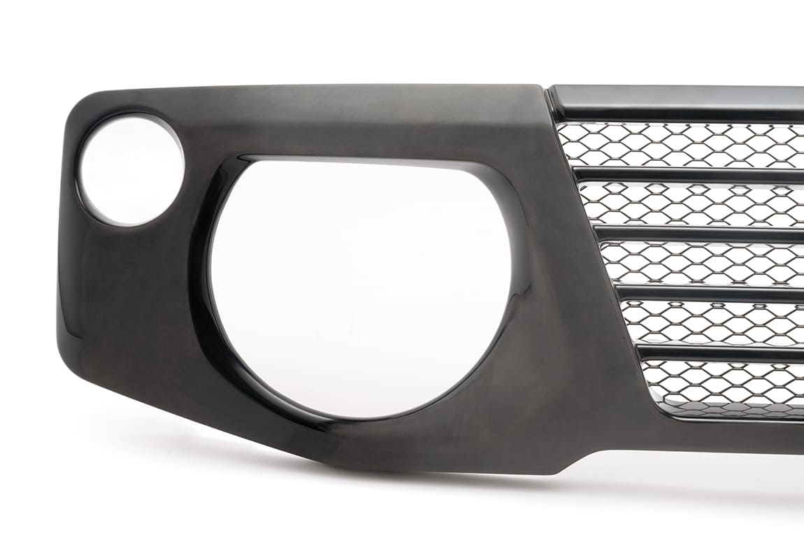 SHOWA GARAGE ABS SPORT GRILL EYELINE STYLE UNPAINTED FOR SUZUKI JIMNY NOMAD JC74 SIERRA JB74 JB64 E00520