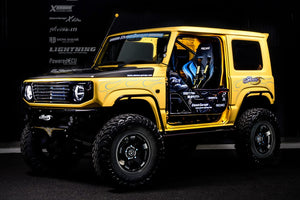 SHOWA GARAGE ABS SPORT GRILL EYELINE STYLE UNPAINTED FOR SUZUKI JIMNY NOMAD JC74 SIERRA JB74 JB64 E00520