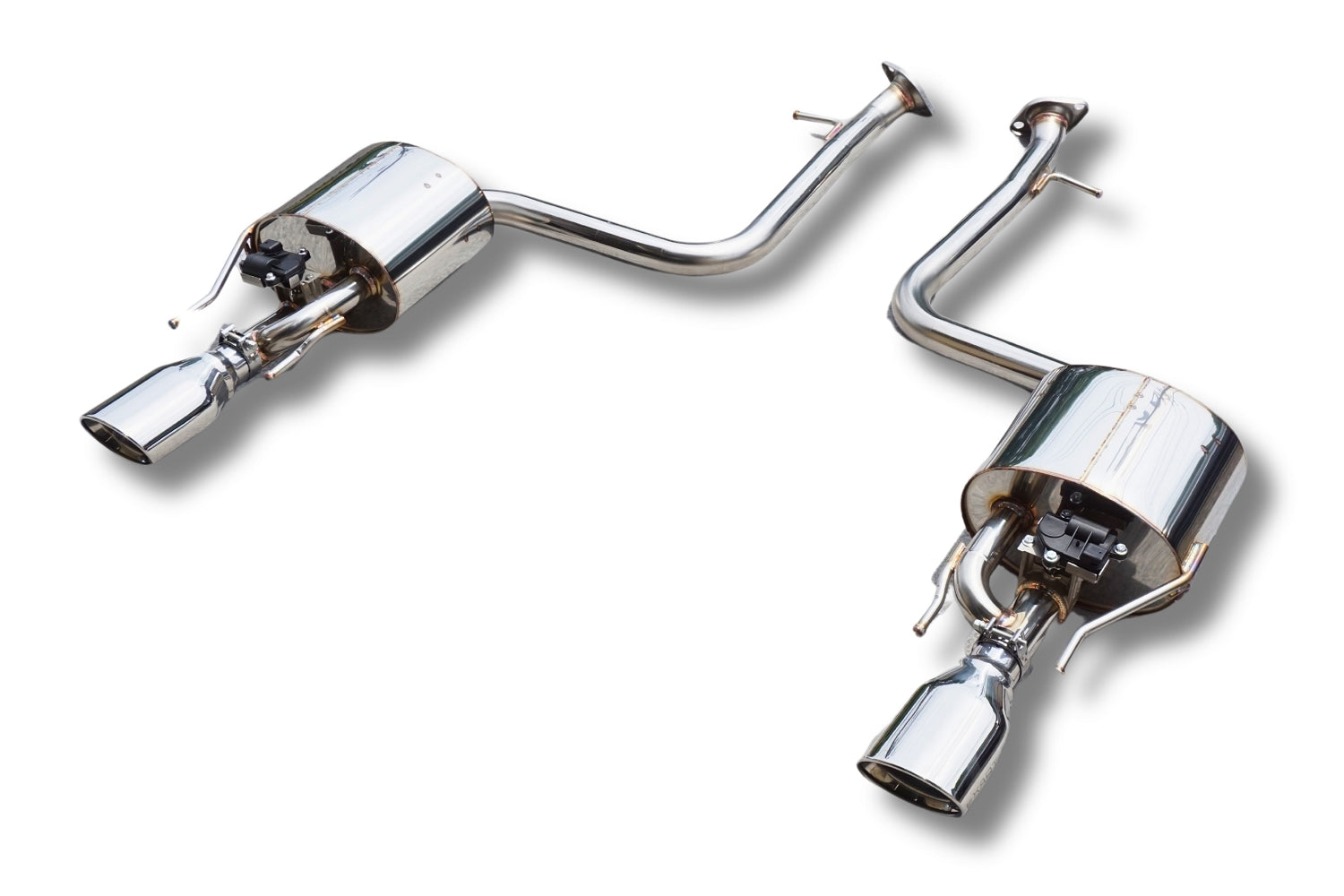 EXART IVSC MUFFLER CARBON FIBER OVAL TAIL (120MM WIDTH) EXHAUST EXHAUST FOR LEXUS IS350 3BA-GSE31 2GR-FKS EA01-LX115-CARBON-FIBER-OVAL-TAILPIPE-120MM-WIDTH