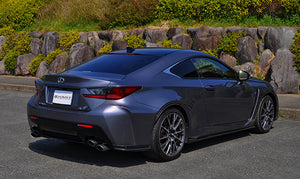 EXART IVSC MUFFLER STAINLESS STEEL OVAL TAIL EXHAUST EXHAUST FOR LEXUS RC F DBA-USC10 2UR-GSE EA01-LX107-STAINLESS-STEEL-OVAL-TAIL