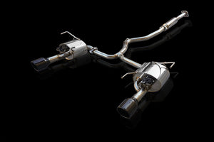 EXART IVSC MUFFLER WITH TITANIUM TAILPIPE EXHAUST EXHAUST FOR SUBARU LEVORG DBA-VMG FA20 EA01-SB108-T