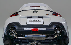 EXART IVSC MUFFLER WITH CARBON TAILPIPE EXHAUST EXHAUST FOR TOYOTA GR86 3BA-ZN8 SUBARU BRZ 3BA-ZD8 FA24 EA01-TY112-C