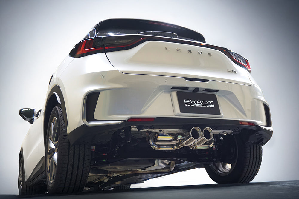 EXART ONE MUFFLER CARBON TAIL EXHAUST EXHAUST FOR LEXUS LBX 6AA-MAYH10 M15A-FXE EA02-LX118-MC-MODELLISTA-REAR-SKIRTS