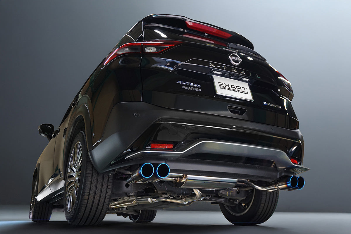 EXART ONE MUFFLER TITANIUM TAIL EXHAUST EXHAUST FOR NISSAN X-TRAIL 6AA-SNT33 KR15DDT EA02-NS103-T