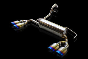 EXART ONE MUFFLER CARBON OVAL TAIL EXHAUST EXHAUST FOR NISSAN AURA NISMO 6AA-FSNE13 HR12DE EA02-NS104-C