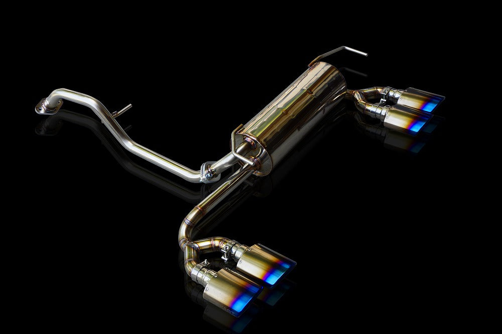 EXART ONE MUFFLER CARBON OVAL TAIL EXHAUST EXHAUST FOR NISSAN AURA NISMO 6AA-FSNE13 HR12DE EA02-NS104-C