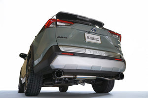 EXART ONE MUFFLER TITANIUM CIRCULAR TAILPIPE (OUTER DIAMETER Φ114) EXHAUST EXHAUST FOR TOYOTA RAV4 6AA-AXAH54 HYBRID A25A-FXS A25A-3NM-4NM EA02-TY113-T