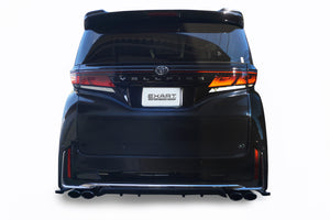 EXART ONE MUFFLER STAINLESS STEEL TAIL EXHAUST EXHAUST FOR TOYOTA ALPHARD 3BA-AGH40W 2AR-FE EA02-TY120-S