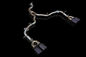 EXART ONE MUFFLER STAINLESS STEEL TAIL EXHAUST EXHAUST FOR TOYOTA ALPHARD VELLFIRE 6AA-AAHH40W A25A-FXS EA02-TY122-S