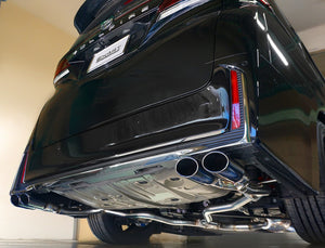 EXART ONE MUFFLER STAINLESS STEEL TAIL EXHAUST EXHAUST FOR TOYOTA ALPHARD 3BA-AGH40W 2AR-FE EA02-TY120-S